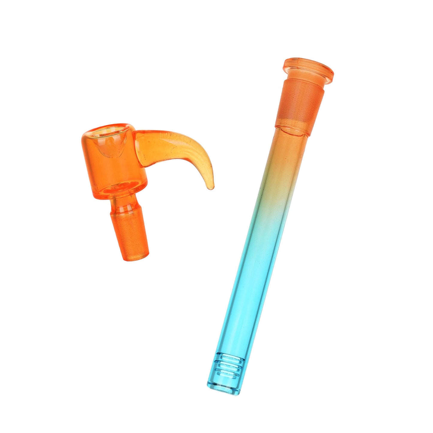 3CT BUNDLE - Seshgear Straight Up Beaker Glass Water Pipe - 13.75" / 14mm F / Assorted Colors
