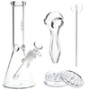 Pulsar CORE Glass Beaker Water Pipe Smoker Set - 10" / 14mm F