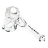 Pulsar Elegant Glass Hand Pipe with Built-In Honeycomb Screen - 5.2"