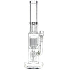 Pulsar Double Chamber Rocket Perc Chugger Glass Water Pipe - 15.25" / 14mm F