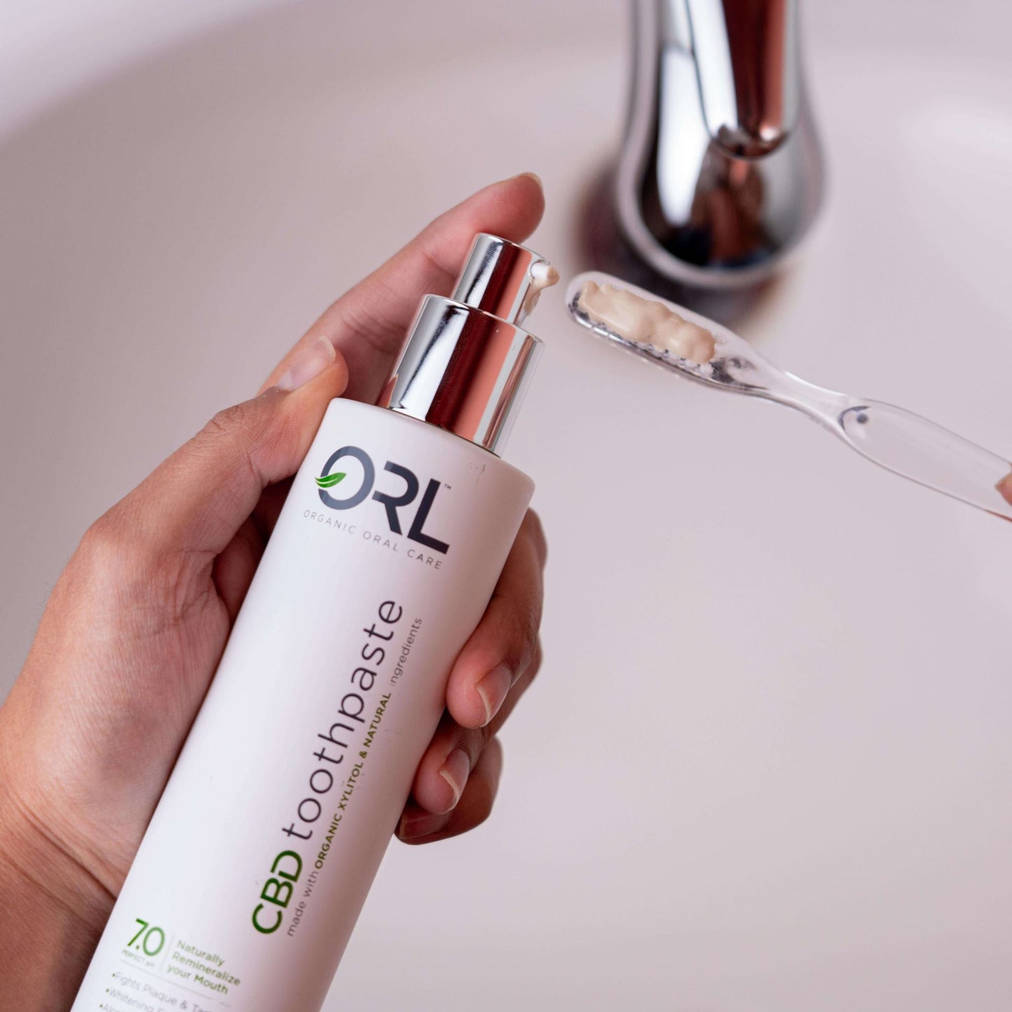 CBD Toothpaste with Organic Xylitol & Natural Ingredients