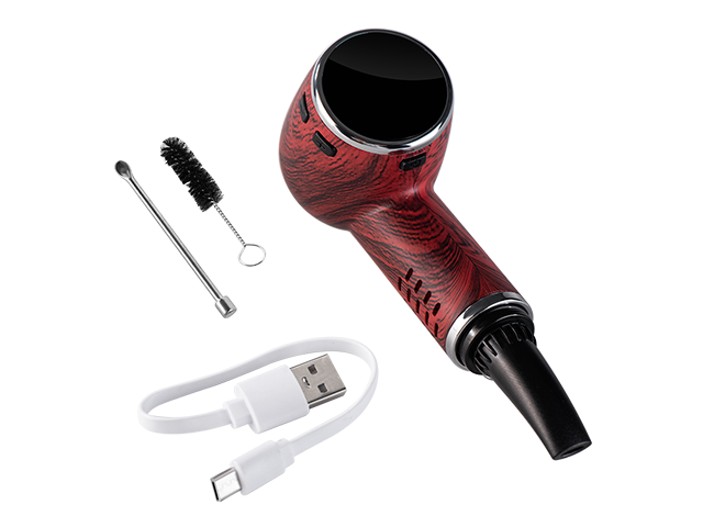 Cipher Nautilus V3 Dry Herb Vaporizer | Redheart Wood