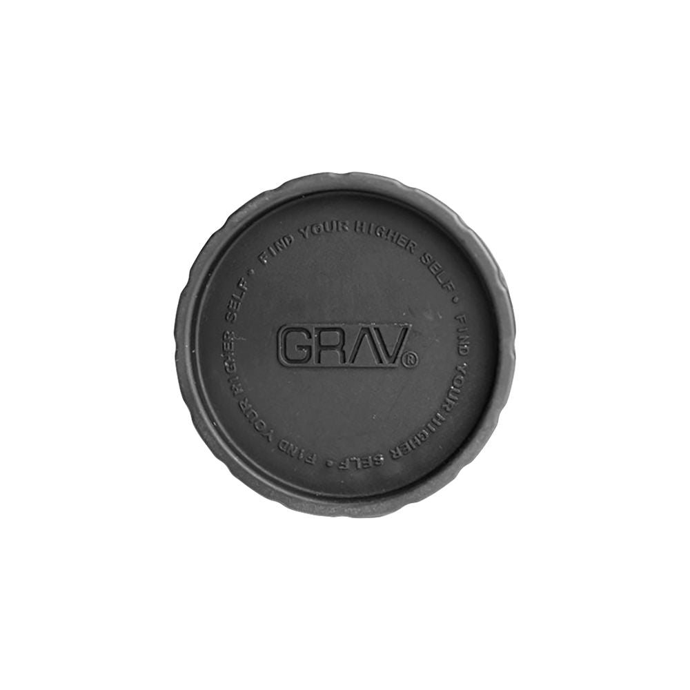 GRAV Hemp Grinder - 2pc / 2.5" / Black 16ct