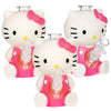 3CT BUNDLE - Cutest Kitty Glass & Vinyl Water Pipe - 7" / 14mm F