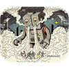 Pulsar Metal Rolling Tray - Attack of the Dope Bot / 13"x 11"