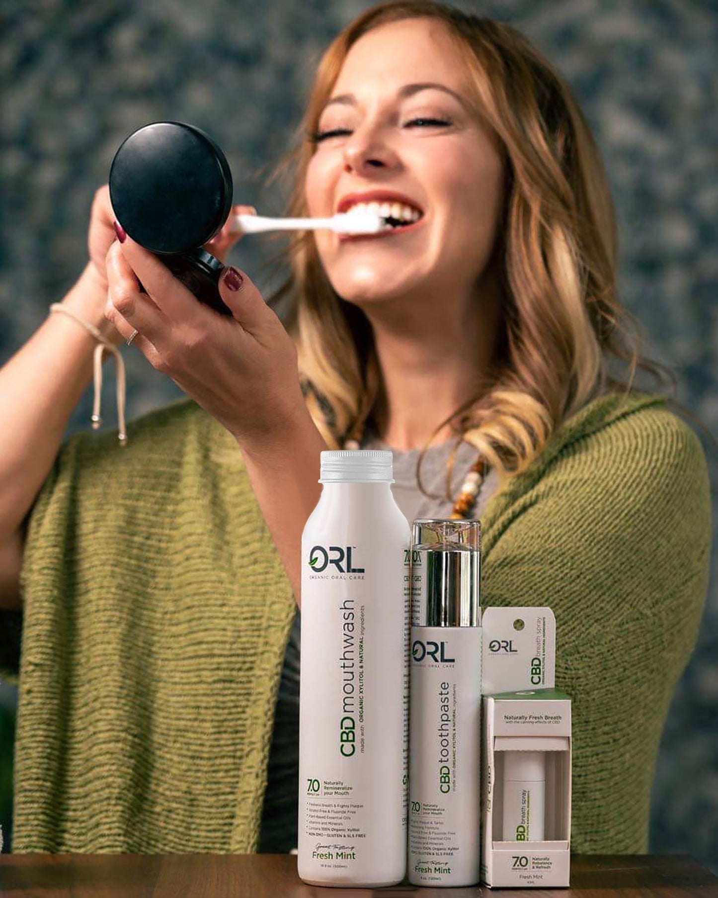 CBD Mouthwash with Organic Xylitol & Natural Ingredients