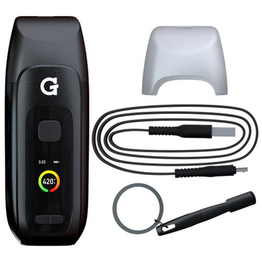 G Pen Dash+ Dry Herb Vaporizer - 1800 mAh / Black