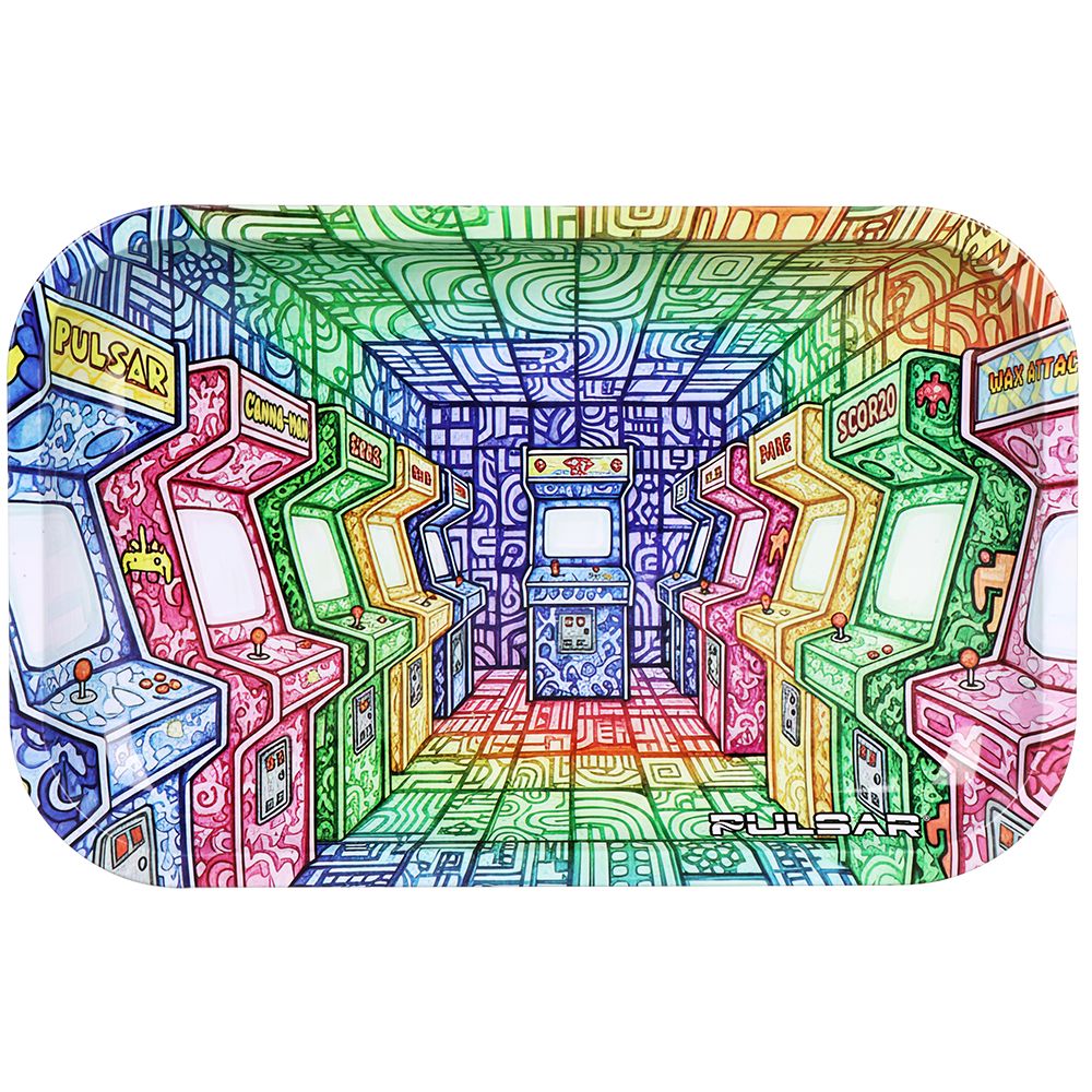 Pulsar Metal Rolling Tray - Arcade Madness / 11"x7"