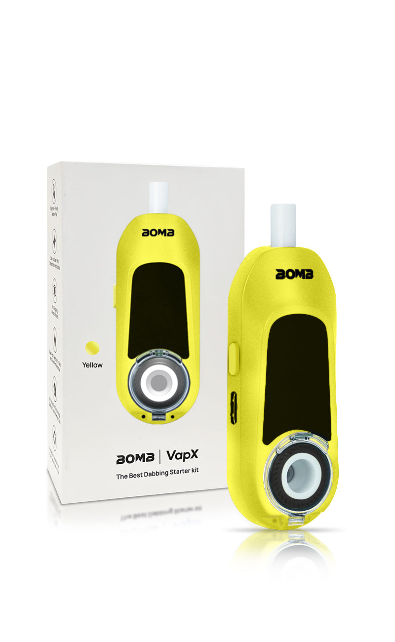 New Bomb × VapX Magic Bean Mobile Concentrate Vaporizer- Liquid Lemon