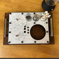 Zenco Vaporizer Double Sommelier Dab Sipping Glass Serving Tray with Handles for Drinkable Vapor