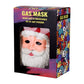 Santa Gas Mask w/ Acyrlic Water Pipe - 10.25"