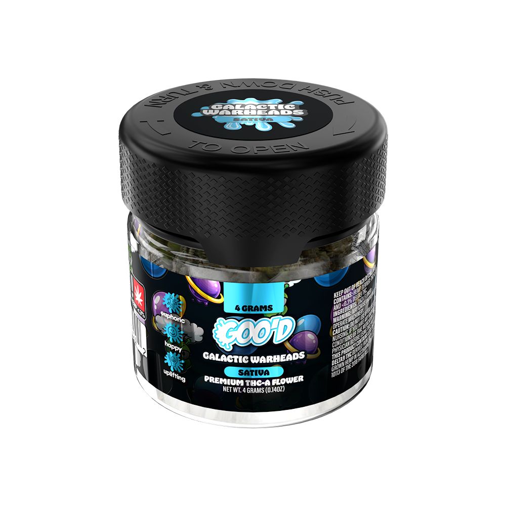 6CT DISPLAY - GOO'D Premium THCA Flower - 4g / Assorted Strains