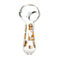 3CT BUNDLE - Stoned Garfield Glass Spoon Pipe - 4.5"