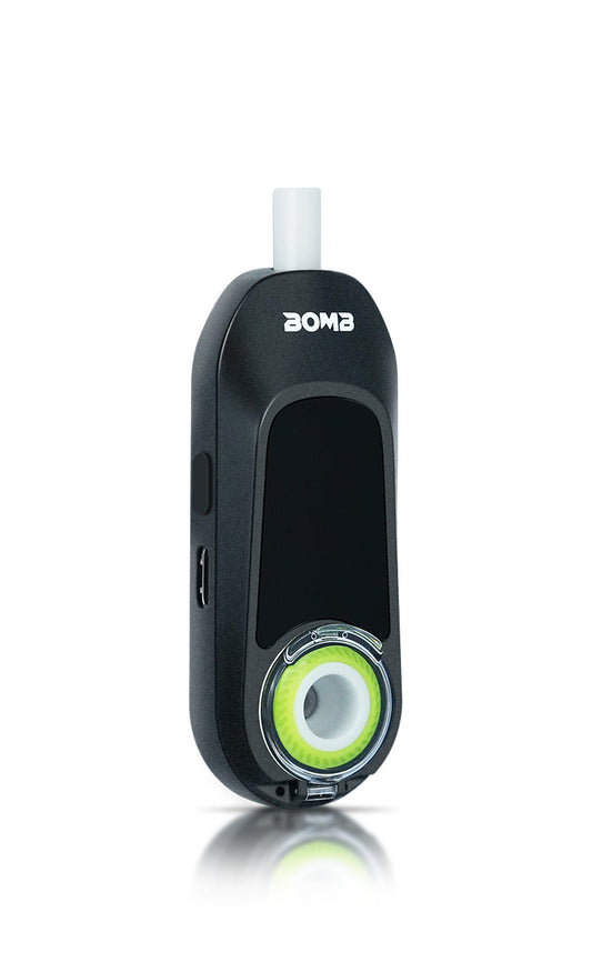 New Bomb × VapX Magic Bean Mobile Concentrate Vaporizer- Onyx Black