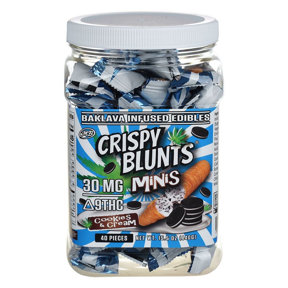 Crispy Blunts D9 Minis - 30mg/pc 40ct