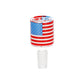 Pulsar USA Top Hat Bubble Base Glass Water Pipe - 13.25" / 14mm F