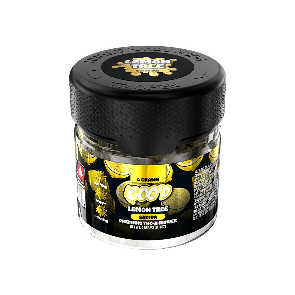 6CT DISPLAY - GOO'D Premium THCA Flower - 4g / Assorted Strains