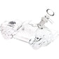 2CT BUNDLE - SeshGear Clear Car Glass Water Pipe - 6.75" / 14mm F