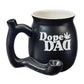 DOPE DAD ON BLACK CHUBBY PREMIUM ROAST & TOAST PIPE MUG
