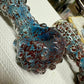 Ripkitty 5" Blue Spike Spoon Dry Herb Hand Pipe