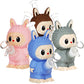 4CT BUNDLE - Funny Animals Glass & Vinyl Water Pipe - 6" / 14mm F / Assorted Colors