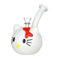 What's Happenin' Kitty Glass Water Pipe - 7" / 14mm F