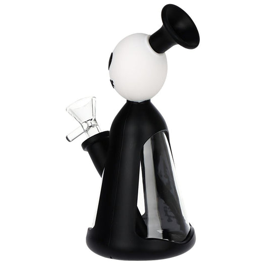 Nightmarish Silicone on Glass Water Pipe - 7.25" / 14mm F