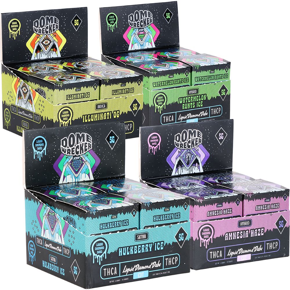 Dome Wrecker THCA THCP Liquid Diamond Dabs | 5g | 8ct Display