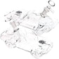 2CT BUNDLE - SeshGear Clear Car Glass Water Pipe - 6.75" / 14mm F