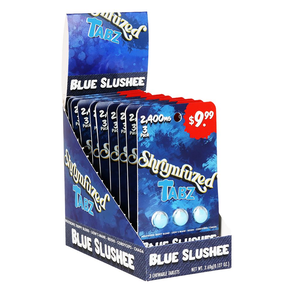 Shrumfuzed Tabz Nootropic Mushroom Blend Tablets | 2400mg | 3pc | 10pk Display