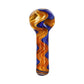 4CT BUNDLE - Swirling Wig Wag Glass Spoon Pipes - 4"