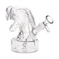 3CT BUNDLE - SeshGear Striking Snake Glass Water Pipe - 4.75" / 14mm F / Assorted Colors
