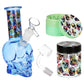 SeshGear Skulled Out Water Pipe Kit - 6" /  Colors & Designs Vary