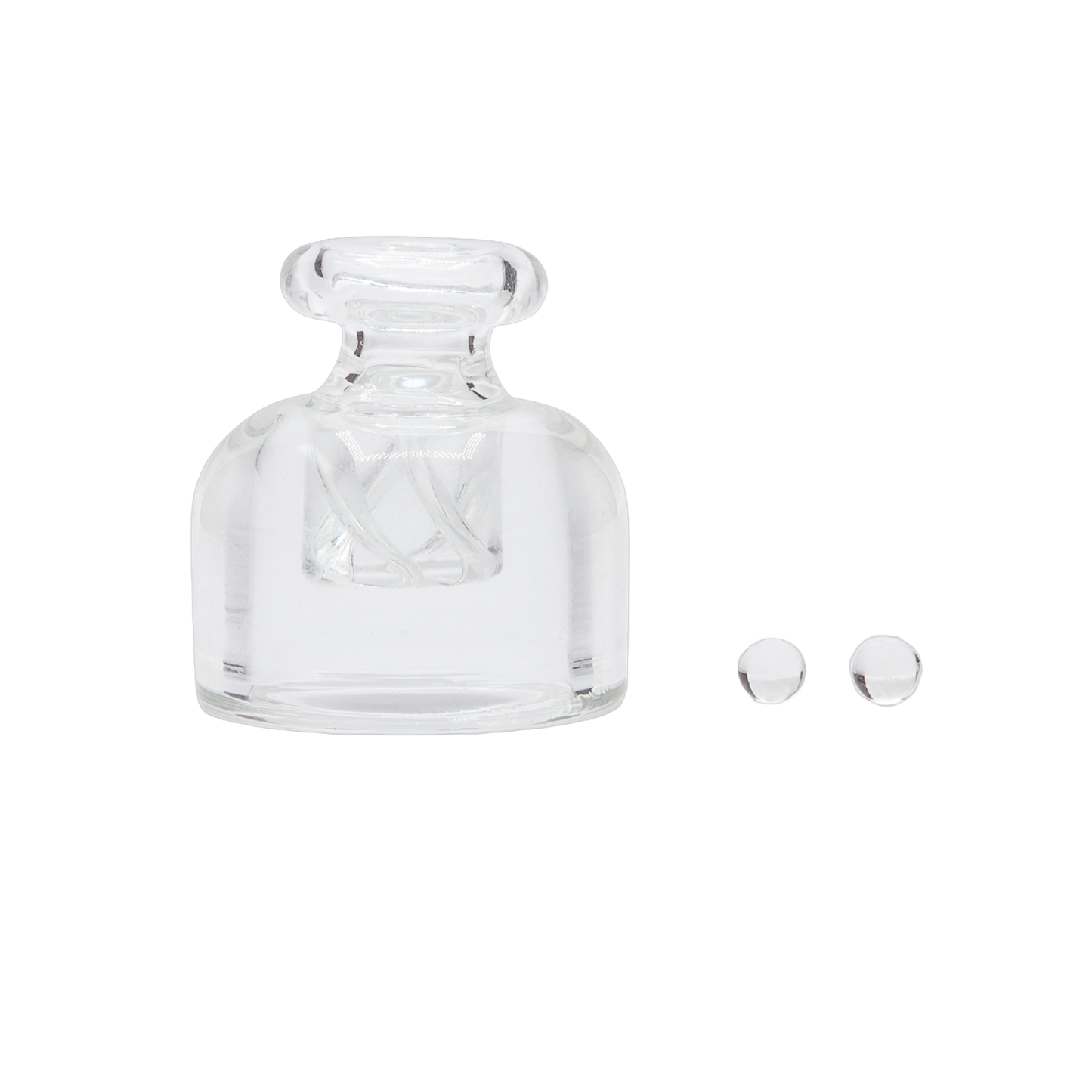Stündenglass Modül Glass Carb Cap & Terp Pearls | Scientific Quartz