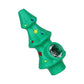 5CT BUNDLE - Christmas Tree Silicone Hand Pipe - 4.9"