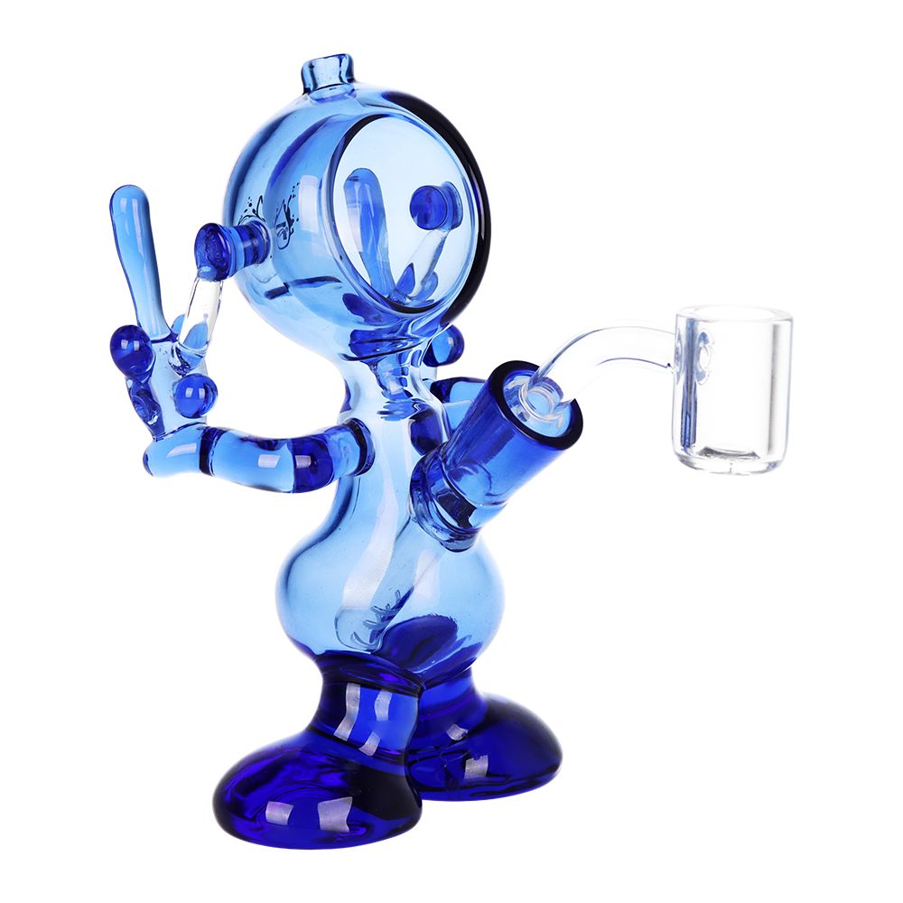 Pulsar F YOU Spaceman Glass Dab Rig - 6" / 14mm F