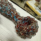 Ripkitty 5" Blue Spike Spoon Dry Herb Hand Pipe