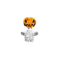 Pulsar Halloween Ball Glass Dab Rig Set - 7.75" / 14mm F