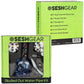 SeshGear Skulled Out Water Pipe Kit - 6" /  Colors & Designs Vary