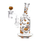 Pulsar Halloween Ball Glass Dab Rig Set - 7.75" / 14mm F