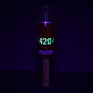 Pulsar Bottle Rocket Glass Joint & Cone Holder - 6.5"