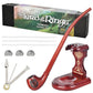 Pulsar Shire Pipes x LoTR TREEBEARD Pipe & MIDDLE-EARTH Pipe Stand Bundle - 13"