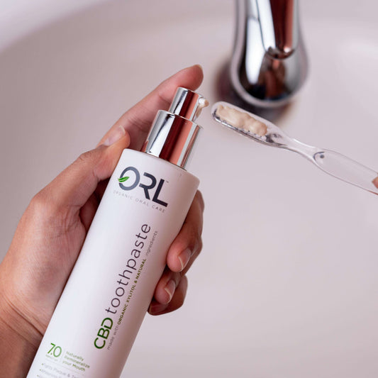 CBD Toothpaste with Organic Xylitol & Natural Ingredients