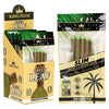 8CT DISPLAY - King Palm Green Leaf Pre-Roll Wraps - 5pc / Slim