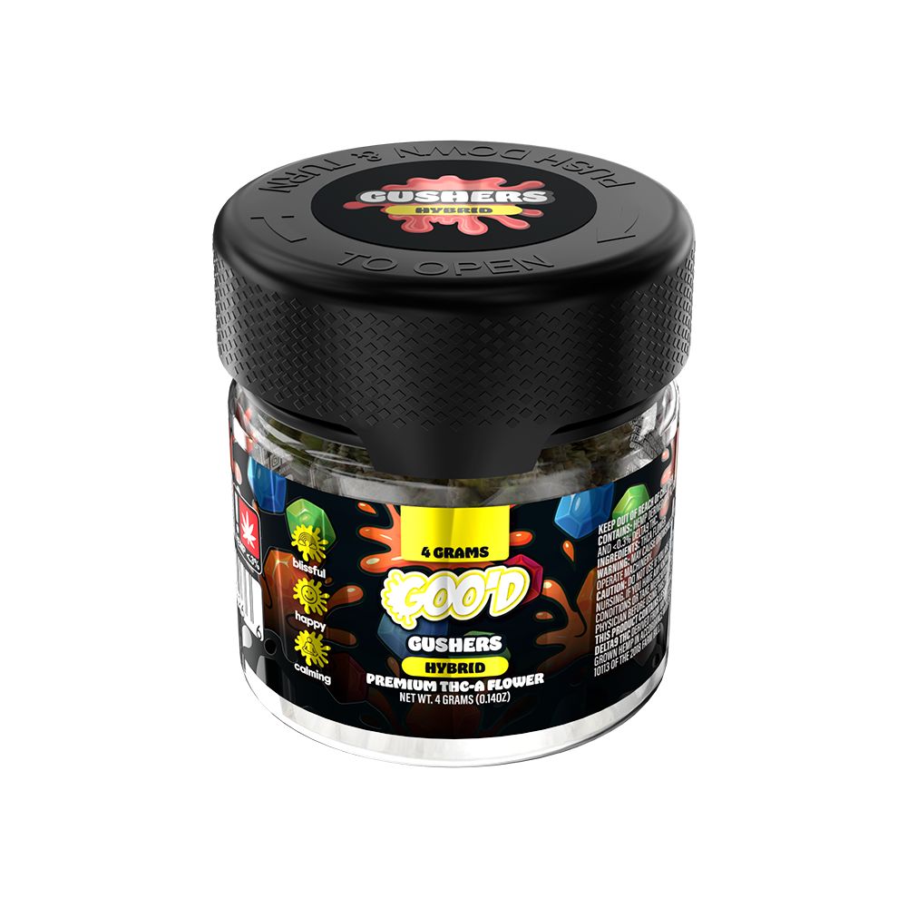 6CT DISPLAY - GOO'D Premium THCA Flower - 4g / Assorted Strains