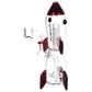 Pulsar Rocket Ship Glass Dab Rig - 8.25" / 14mm F