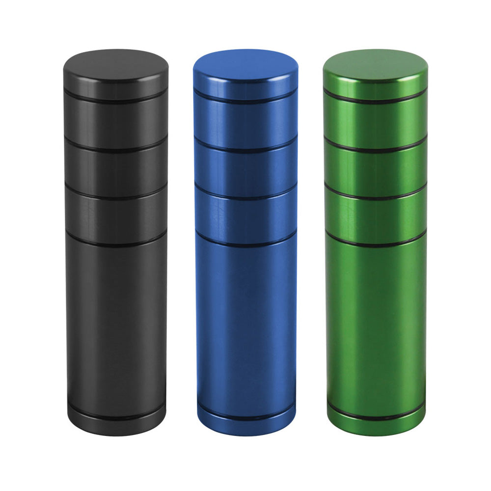 Pulsar All-In-One Dugout/Grinder w Storage - 5" / Colors Vary
