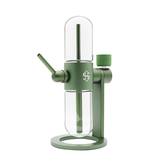 Stündenglass Gravity Infuser - Olive Green | 360° Gravity Hookah