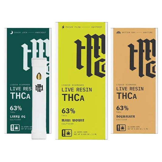 Modern Herb Co Live Resin Uncut THCA Disposable Vape | 1g