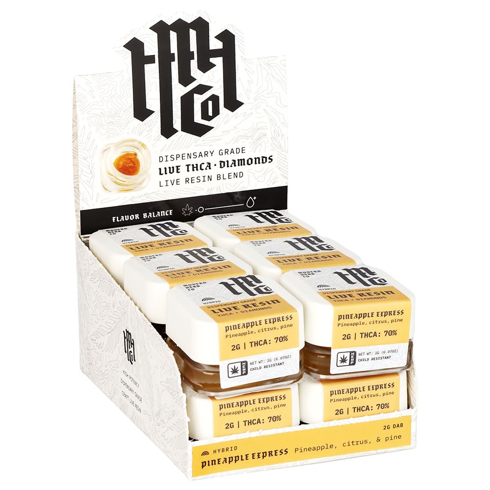 Modern Herb Co Dispensary Grade Live Resin THCA Dabs - 2g 12ct